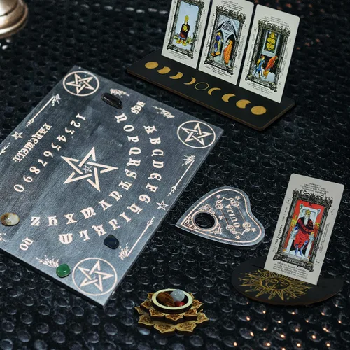 Vista 4 de Knana - Juego de 10 portatarjetas de tarot, accesorios para tarot