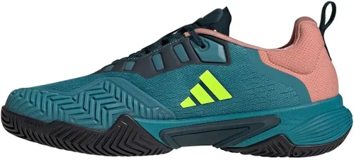 Vista 3 de adidas Zapatillas de tenis Barricade Clay para hombre Fusión ártica/Limón úcido/Wonder Clay