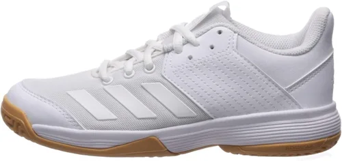 Vista 8 de adidas Ligra 6 - Tenis de voleibol para niños, Blanco NubeBlanco NubeGum