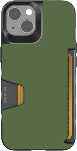 Vista 22 de Smartish - Funda delgada para iPhone 11 Pro Max verde militar - Gripmunk [ligera + protectora] Funda de agarre fino para teléfono celular con cámara