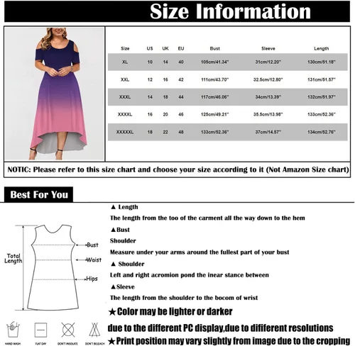 Vista 5 de Vestido de gran tamaño con hombros descubiertos para mujer, cuello redondo, manga corta, casual, con vuelo, estampado floral, vestido de cuello