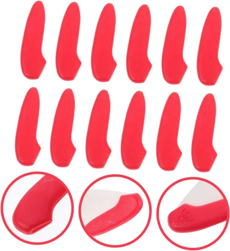 Vista 8 de 4 Unidades Cuchillos Protector Universal Cuchillo Manga Cortadores Punta Protección Mangas Plástico Punta para Cocina 30 unids*4