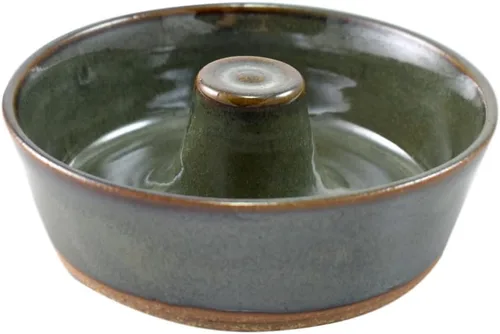 Vista 2 de American Made Stoneware Cerámica Microondas Omelette Huevos Cocina (Azul Medianoche - Tamaño doble)
