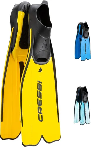 Vista 11 de Cressi - Aletas de esnórquel para adultos con bolsillo para pie completo, buen empuje, aleta ligera, Rondinella: Diseñadas y fabricadas en Italia
