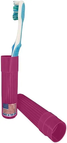 Vista 14 de American Comb Soporte para Cepillos de Dientes - Negro, Fabricado en EE.UU., con Orificios de Ventilación, para Fundas de Cepillos de Dientes