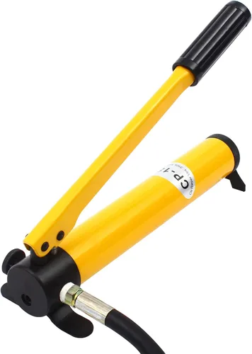 Vista 4 de CP-180 10000Psi 10T Bomba manual hidráulica manual de elevación manual de efecto único para herramienta hidráulica de tipo separado, capacidad