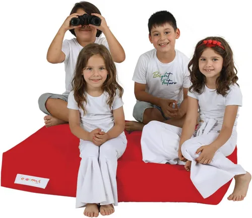 Vista 6 de WELL HOME MOBILIARIO & DECORACIÓN Sillón 2 pl + Puf Niños Rojo