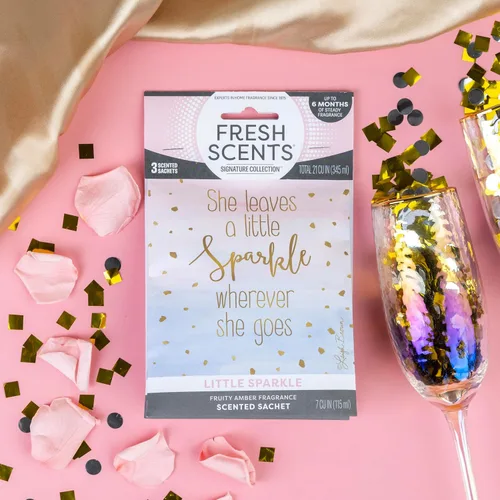 Vista 5 de Fresh Scents - Paquete de 6 sobres perfumados A Little Sparkle