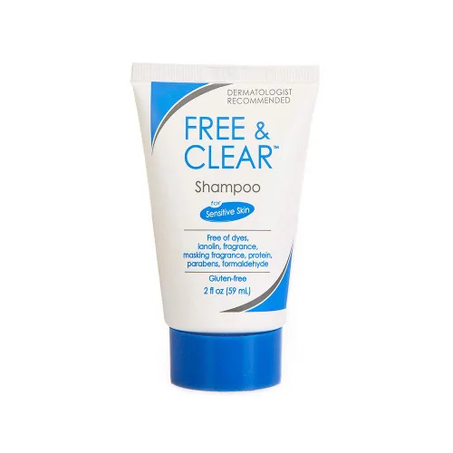Vista 3 de Free & Clear Champú, 2 onzas de tamaño de viaje (paquete de 1)