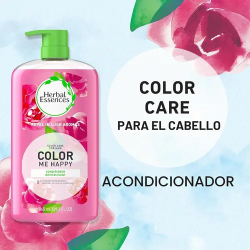 Vista 3 de Herbal Essences Color Me Happy Acondicionador para cabello teñido, 29.2 fl oz