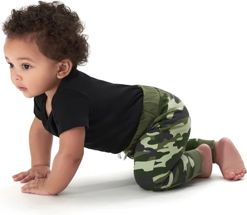 Vista 2 de Gerber Paquete de 3 pantalones deportivos para bebés y niños pequeños