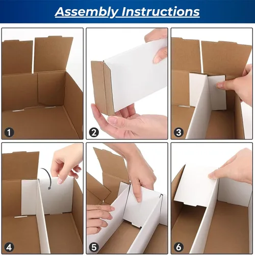Vista 7 de Max Protection Caja de almacenamiento de tarjetas TCG de 5 filas – Caja de almacenamiento de tarjetas a granel de 5000 unidades para tarjetas