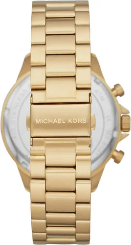 Vista 3 de Michael Kors Reloj cronógrafo de acero inoxidable Gage Reloj de silicona con cronógrafo de calibre