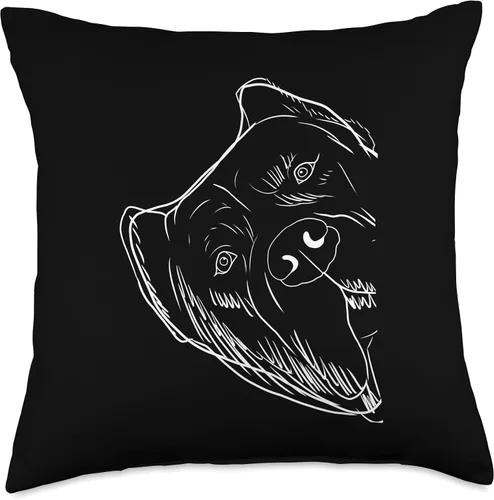 Vista 5 de Perro De Presa Canario Gifts Funny Dog Perro De Presa Canario, 16 x 16 pulgadas, multicolor