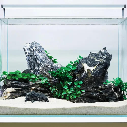 Vista 13 de LANDEN Piedras de Dragón Naturales (16 libras, 2~8 pulgadas, 7-8 piezas) para Aquascaping, Terrarios, Paludarios, Vivarios, Recintos de Reptiles