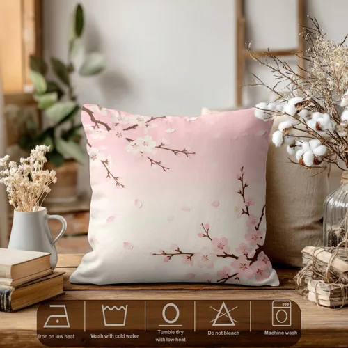 Vista 29 de Batmerry Autumn Pumpkin Templeton Throw Pillow Covers, Green Leaves Paths Forests Decorative Pillow Covers Digital Printing Blended for Couch Sofa