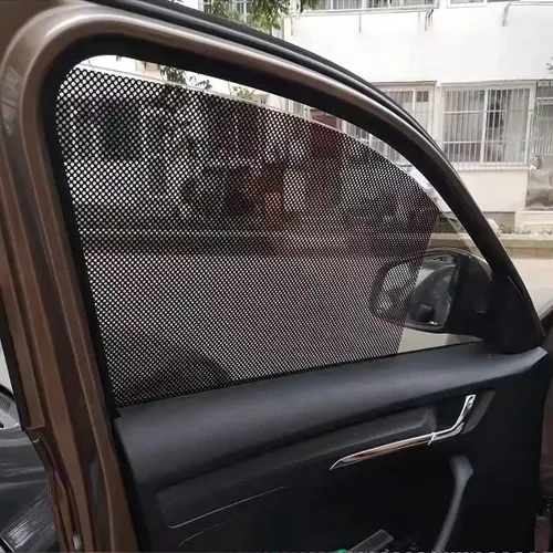 Vista 8 de Parasoles laterales para ventanas de coche, 4 piezas de películas adhesivas de sujeción estática, protector de rayos UV y privacidad, reutilizables