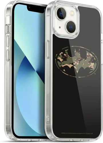 Vista 333 de Head Case Designs Funda de gel con licencia oficial de Batman DC Comics Bat Signal Logos [protección de grado militar] compatible con Apple iPhone 7