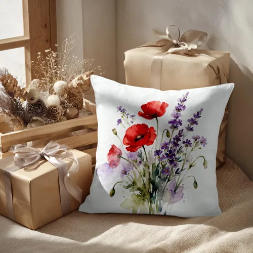 Vista 73 de Batmerry Autumn Pumpkin Templeton Throw Pillow Covers, Green Leaves Paths Forests Decorative Pillow Covers Digital Printing Blended for Couch Sofa
