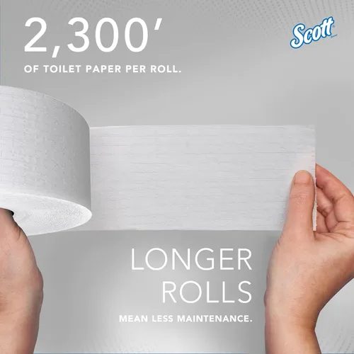 Vista 17 de Scott Professional Rollo de papel higiénico Jumbo sin núcleo, a granel, 12