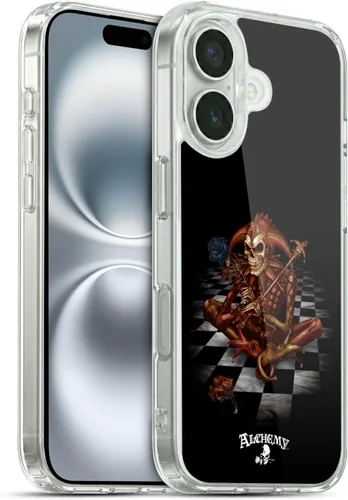 Vista 61 de Head Case Designs Funda de gel con licencia oficial de Alchemy Gothic 13 Dagger Illustration [protección de grado militar] compatible con Apple