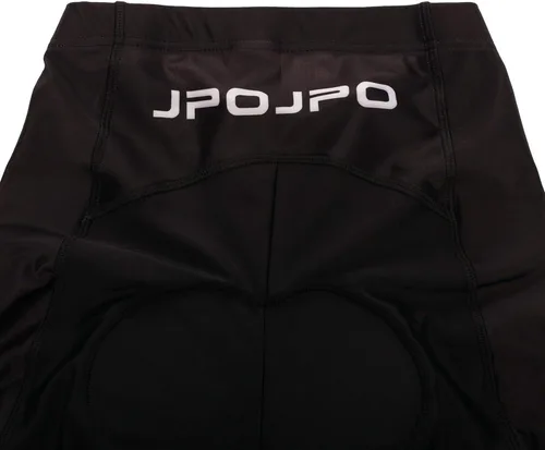 Vista 35 de Camiseta de ciclismo para mujer, manga corta y pantalones cortos de ciclismo acolchados para verano
