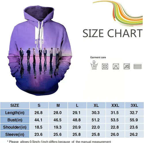 Vista 3 de KLKNJC Women's Hoodies 3D Printed Unisex Sweatshirts Pullover Hoodies