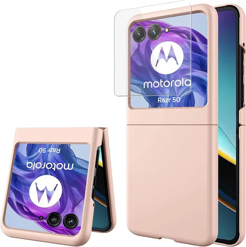 Vista 16 de Miimall Funda delgada para Galaxy Flip 7 con protector de pantalla integrado, grado militar, a prueba de golpes, a prueba de caídas, delgada