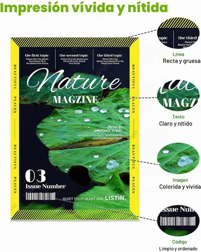 Vista 2 de NEXTPAGE CLI 42 Cartuchos de tinta compatibles con Canon CLI-42 CLI42 Uso con impresora Pro-100 Pro 100 inyección de tinta profesional PIXMA PRO-100