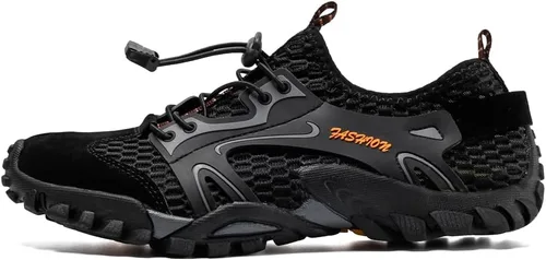 Vista 2 de YING LAN Zapatos de agua de secado rápido para hombres y mujeres, antideslizantes, para playa, natación, deportes acuáticos, buceo, vela, kayak