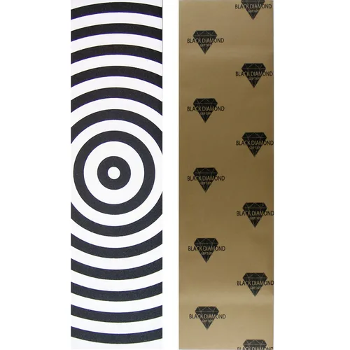 Vista 13 de Black Diamond Hoja de cinta adhesiva para monopatín 9" x 33" (Negro/Blanco)