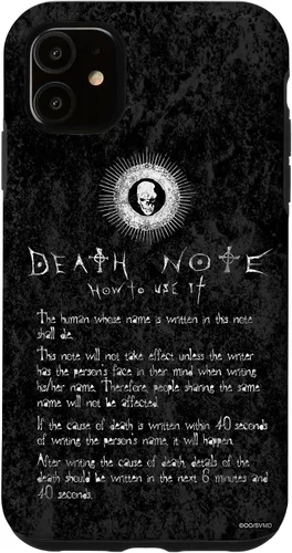 Vista 8 de Death Note Cómo usarlo funda para iPhone 17