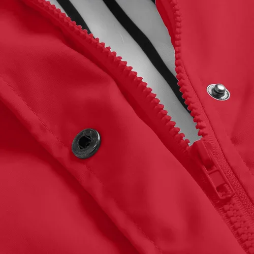 Vista 4 de Womens Rain Coats Long Sleeve Hooded Waterproof Jacket