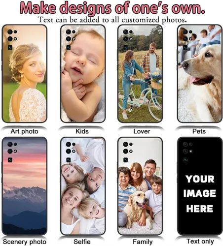 Vista 6 de Styletify Funda de teléfono personalizada para Huawei P40 Pro Plus, collages de múltiples imágenes, funda protectora a prueba de arañazos y caídas