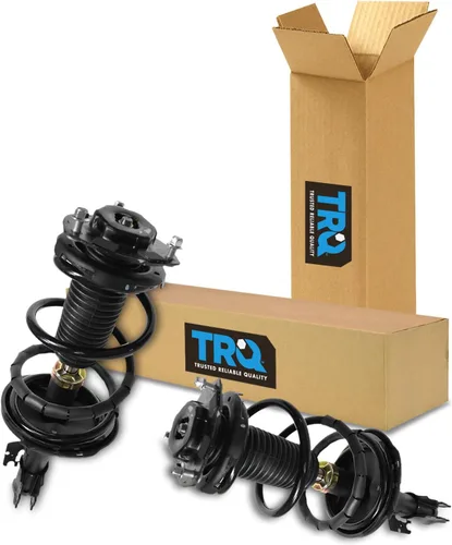 Vista 296 de TRQ - Conjunto de puntal delantero y resorte helicoidal (lados del conductor y del pasajero), para auto
