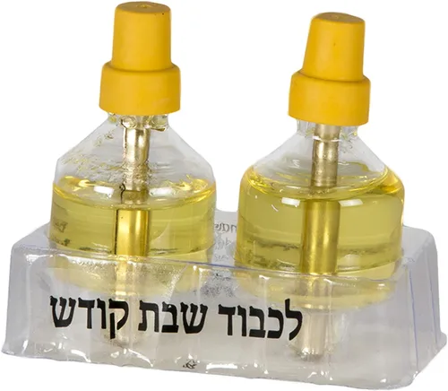 Vista 6 de Velas de aceite de Shabbat - Velas de aceite prellenadas de luces Ohr grandes – Paquete de 20