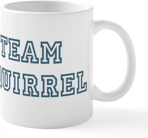 Vista 29 de CafePress Taza navideña de ardilla de 11 oz (11.0 fl oz) taza de café de cerámica
