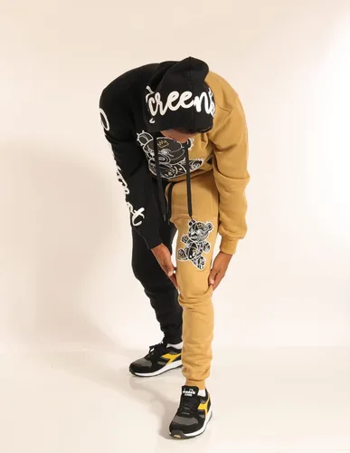 Vista 126 de SCREENSHOT Sudadera urbana de forro polar para hombre, diseño de dibujos animados de animación, parche bordado de gel
