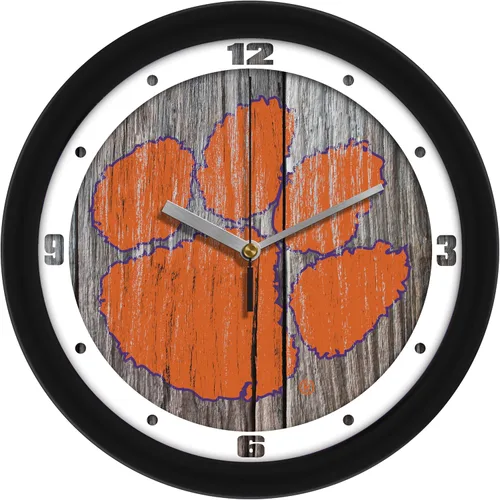 Vista 66 de SunTime Alabama Crimson Tide - Reloj de pared desgastado
