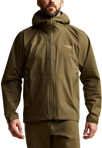 Vista 3 de SITKA Gear Chaqueta de caza ligera impermeable Dew Point para hombre