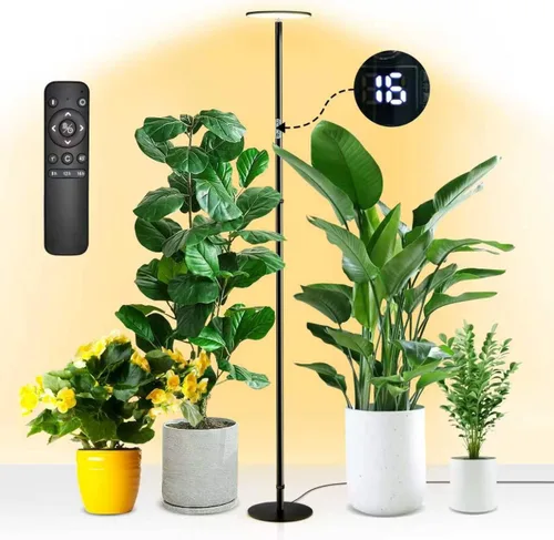 Vista 10 de chiphy Luces de crecimiento de 69 ", luz de planta de espectro completo