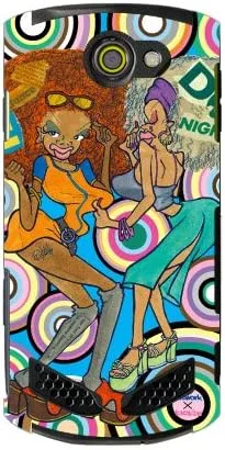 Vista 41 de MSOJ1C-ABWH-151-M827 Cute Dancers, Circle and Yellow Back Design by Artwork/for Xperia J1 Compact D5788/MVNO Smartphone (SIM Free Device)