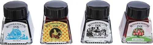 Vista 3 de Winsor & Newton tinta para dibujar - Pack de colección Henry