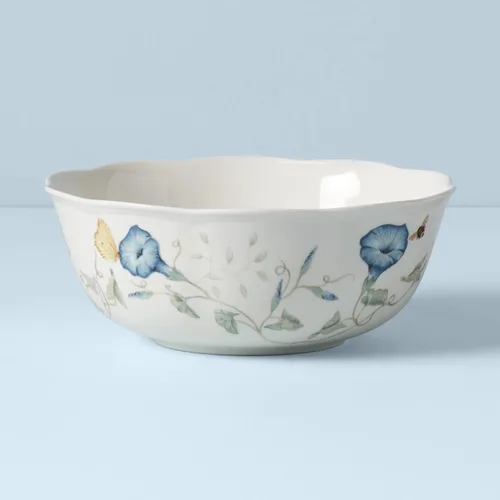 Vista 2 de Lenox Butterfly Meadow - Cuenco pequeño para servir, color blanco