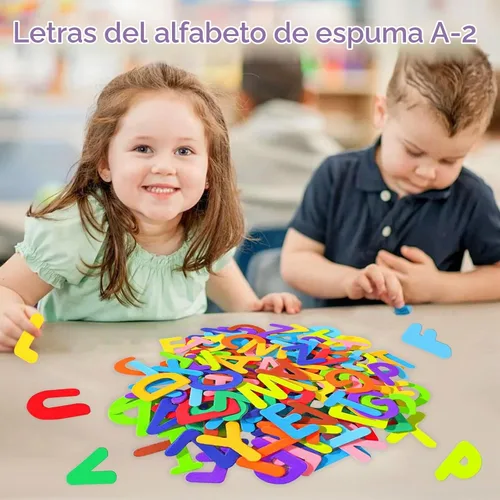 Vista 3 de 1050 calcomanías de letras de espuma, 10