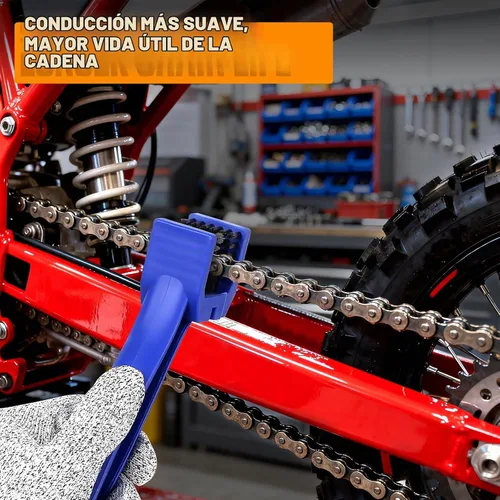 Vista 3 de Kit profesional de mantenimiento de cadena de lubricante de cadena