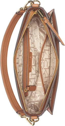 Vista 4 de Calvin Klein Bolso de hombro Lucy con triple compartimento