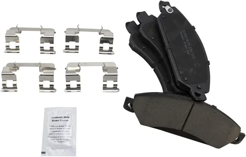 Vista 6 de TRQ Pastilla y rotor de freno delantero y trasero, kit de zapata y tambor de cerámica compatible con Chevrolet Silverado 1500 2007 Silverado 1500