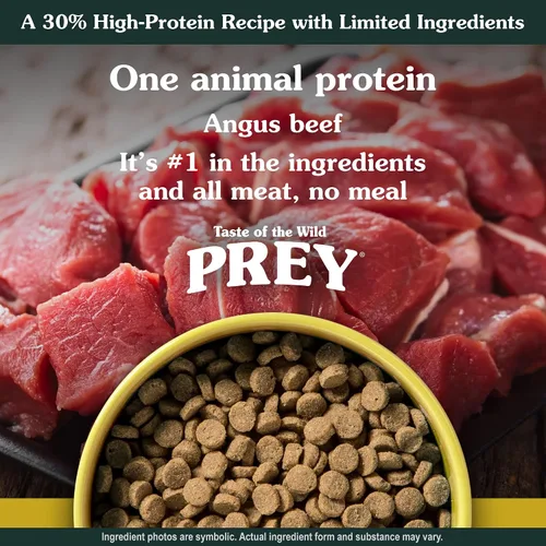 Vista 4 de Taste of the Wild PREY Angus Beef Kitten, alimento seco para gatos adultos