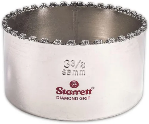 Vista 46 de Starrett KD0100-N - Holesaw de grano de diamante de 1 pulgada